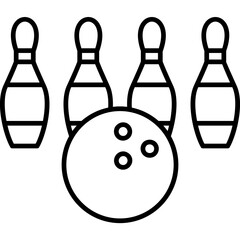 Bowling Ball Icon