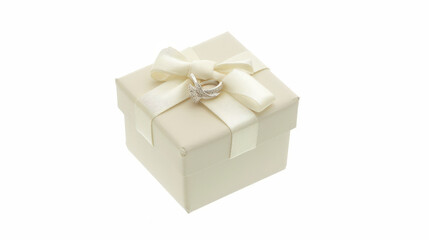 Fototapeta premium mini white gift box