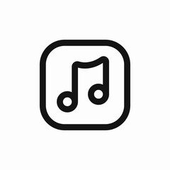 music song icon sign vector