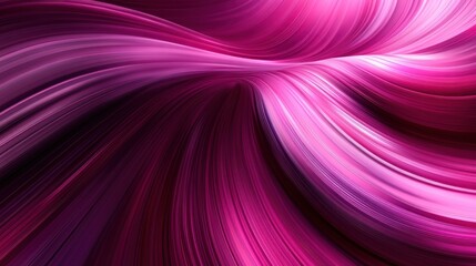 Obraz premium Abstract swirl of pink and purple stripes.