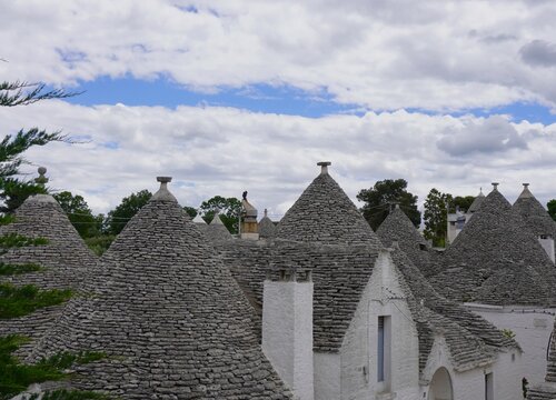 Traditional truli house in Alberobello, Puglia, Italy