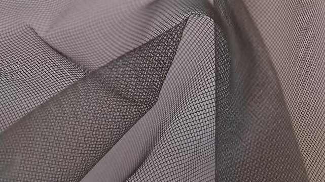 Curved mesh close up as ofn,mosquito black mesh on white background,wallpaper and background