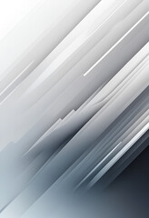 Obraz premium A modern abstract background with dynamic grey streaks, ideal for poster templates and sleek design applications.