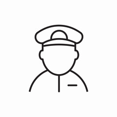 gate keeper icon sign vector