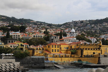 Panorama of the most beautiful city at Madeira. © Anna
