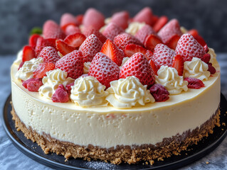 White_Chocolate__Strawberry_Cheesecake
