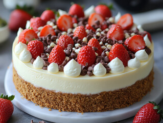 White_Chocolate__Strawberry_Cheesecake