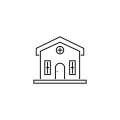 Modern Building Icon Design