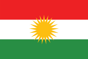 Flag of Kurdistan Region, Iraq
