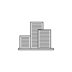 Modern Building Icon Design