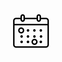 calendar event day icon sign vector