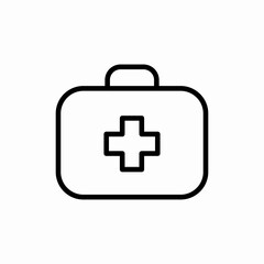 medicine bag icon sign vector
