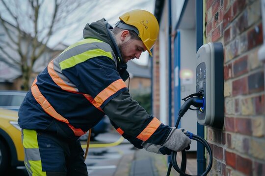 Electric Vehicle Charging Point Installation