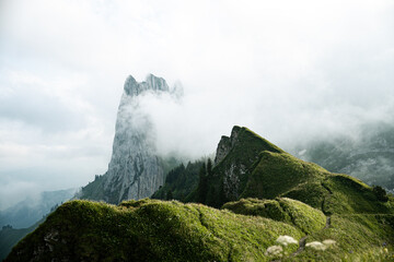 Saxer Lücke on a Cloudy Day
