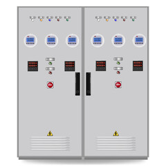 Control Panel. Production control panel and control of computer devices. Touchpad. 
