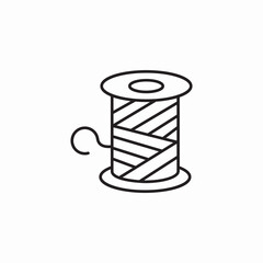 sewing threads icon sign vector