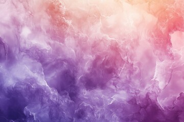 Fototapeta premium Purple and peach gradient with cloudy texture