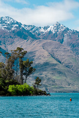 lake view of queenstown, new zealand