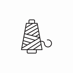 threads sewing icon sign vector