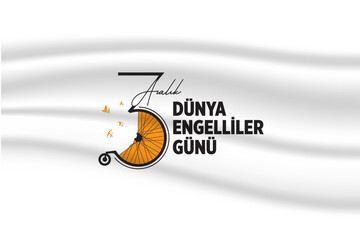 3 aralık dünya engelliler günü Translate: 3 December world day