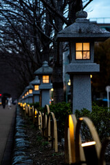 鎌倉2411　鶴岡八幡宮1　灯篭
