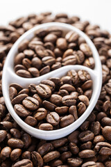 roasted coffee beans, Colombian coffee