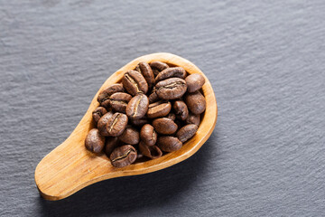 roasted coffee beans, Colombian coffee