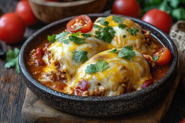 A close-up shot of a bowl filled with various types of food, suitable for use in still life photography or as a reference image