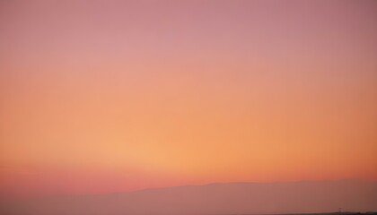 Atardecer Minimalista Una mezcla de tonos cálidos como naranja, amarillo y rosa difuminados en un degradado suave
