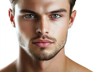 Portrait of a man with a beard