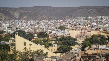 Fototapeta premium The architecture of Jaipur in India