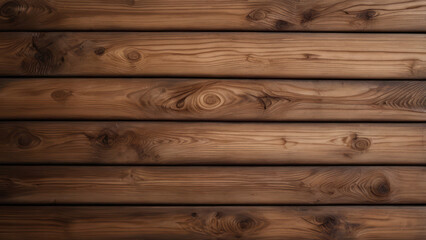 High-resolution background of natural wooden planks with visible grains and knots