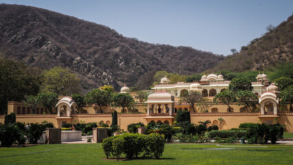 The architecture of Jaipur in India