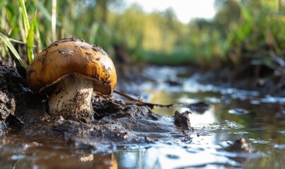 Develop mycoremediation solutions for polluted soil and water