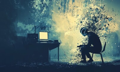 Internal tech peace and turmoil means tech happiness and suffering come from within