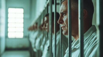 Prisoners in group therapy mental health and social support in correctional facility