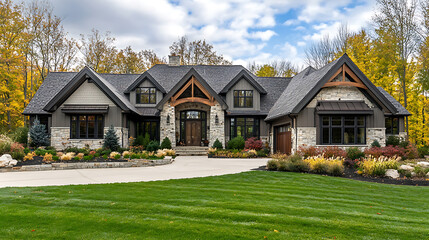 A series of homes situated in the Midwest