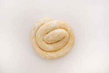 Burek - raw pie prepared for baking