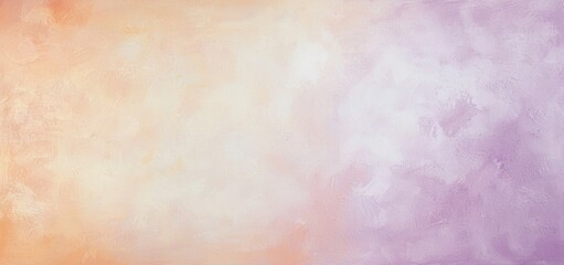 Obraz premium Soft orange and pink gradient background creates a dreamy and romantic atmosphere, perfect for various design projects needing a touch of elegance and serenity