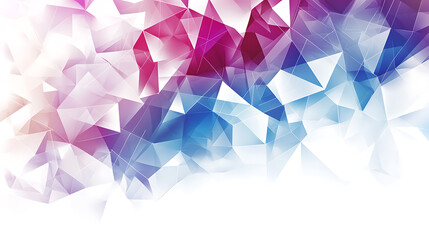 Obraz premium Abstract background with glowing purple stars and lines on blue gradient background
