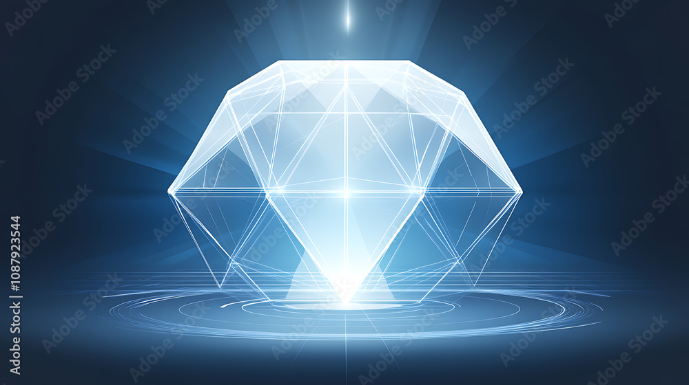 Aufkleber a blank pentagon radar chart template presented as a clipart image, suitable for statistical display