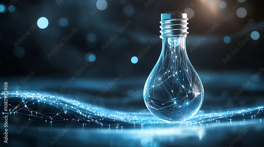 Aufkleber concept illustrating the development of a new product in a business context
