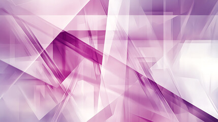 Obraz premium Abstract light purple and pink geometric background with triangles squares lines and stripes gradient illustration