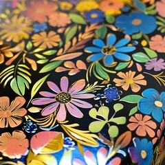 Fototapeta premium seamless floral pattern
