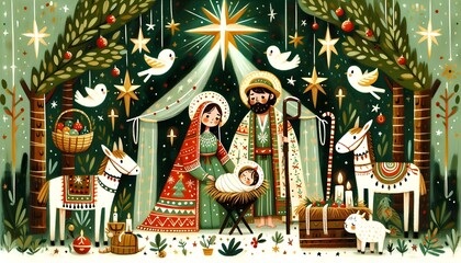 "La Magia del Pesebre: Celebración Navideña"