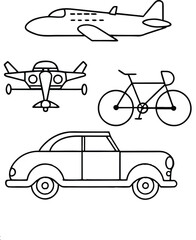Transport items outline