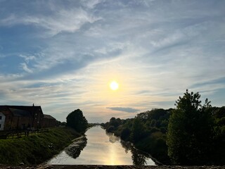 peaceful afternoon on the river