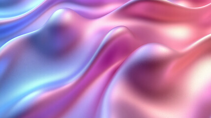 Obraz premium Soft pastel blue and pink hues flow together in an abstract background, symbolizing tranquility, creativity, and the blending of opposites to create harmony and balance