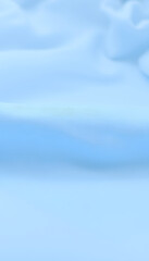 Linen fabric texture background. Simple and basic pattern textile. Natural sky blue cloth surface closeup, blurry foreground