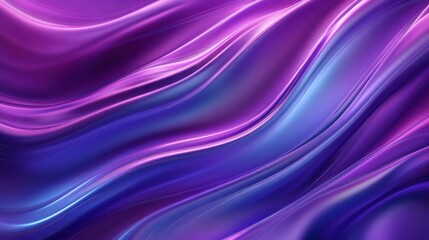 Obraz premium Abstract Purple and Blue Swirls